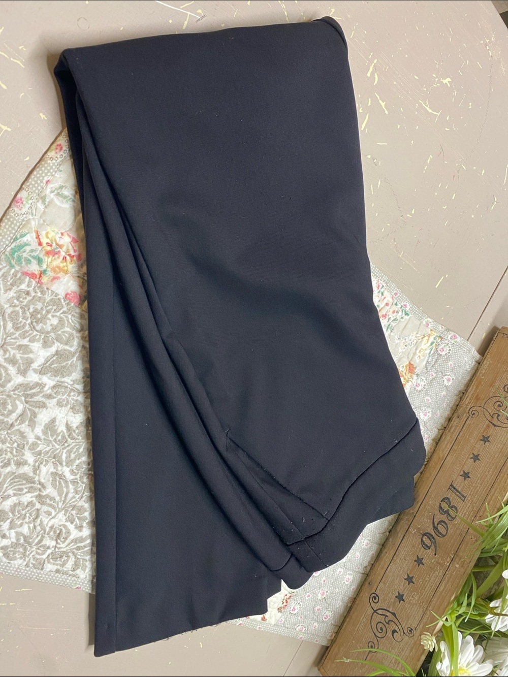 Nicole Miller Black Pencil Skirt